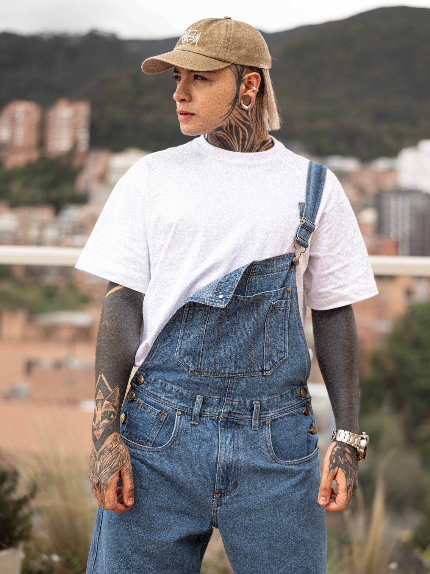 Overol Clásico en Jean - Azul Medio I