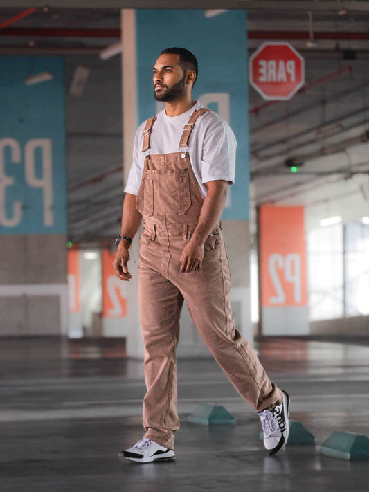 Overol Clasico en Jean - Beige Semi