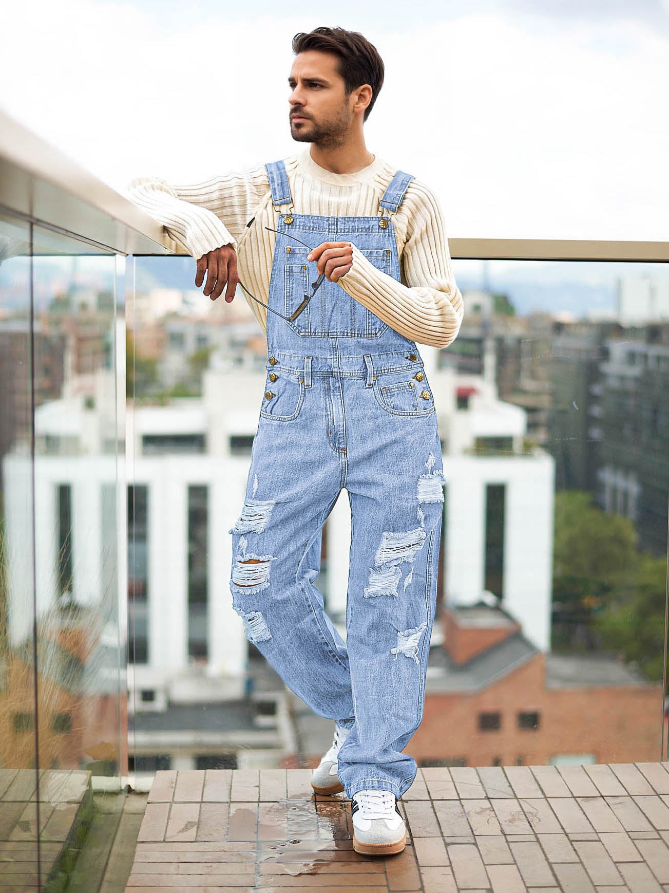 Amazon Overol Peto De Mezclilla Para Hombre Denim Moda Overol