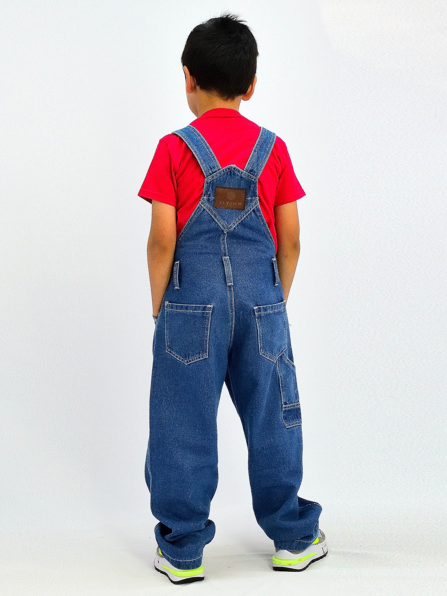 Overol Niño Clásico Hop en Jean - Azul Medio