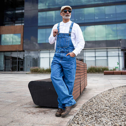 Overol Clásico Hombre Jean - Azul Medio II