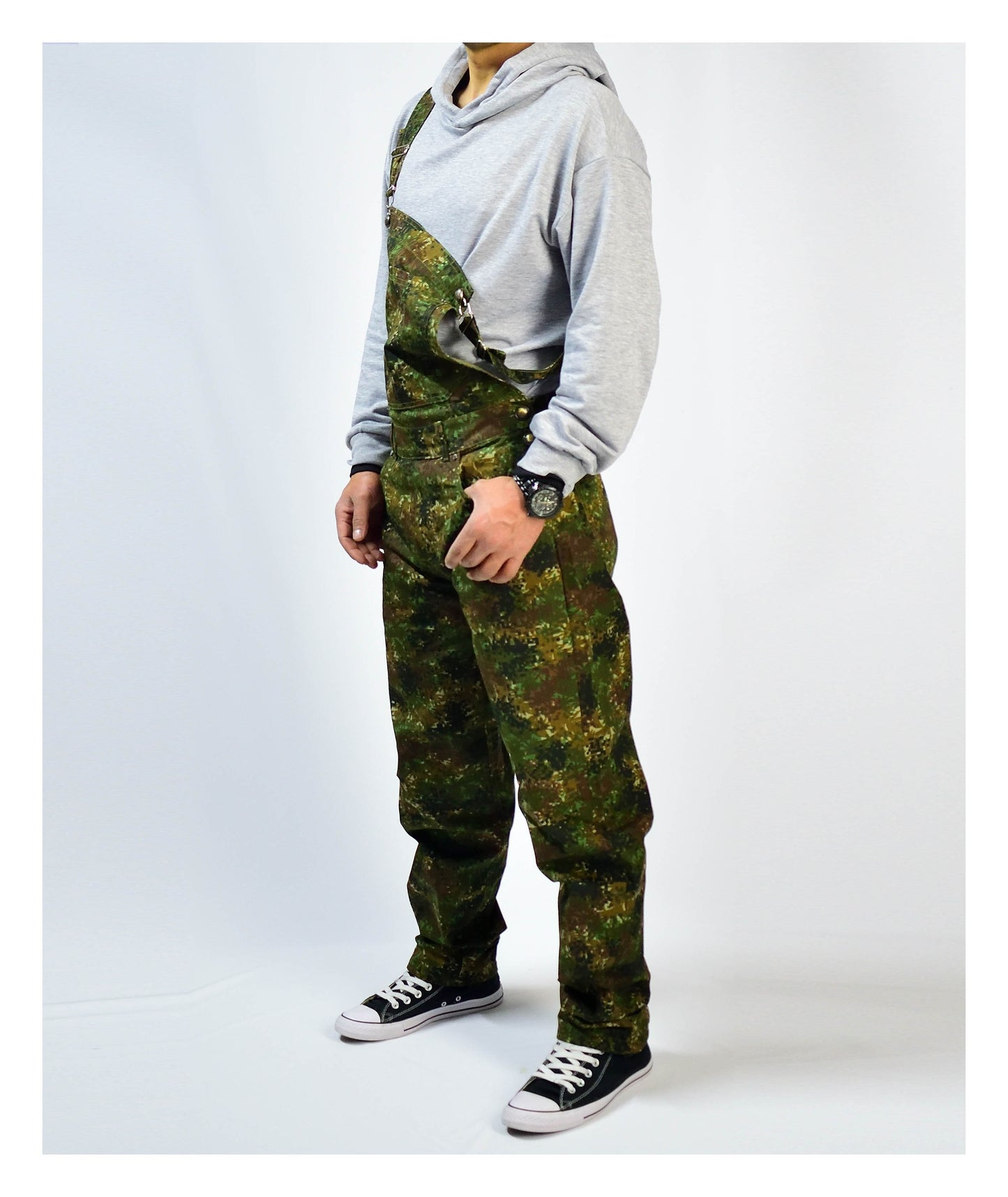 Overol Clasico en Jean - Militar Pixel
