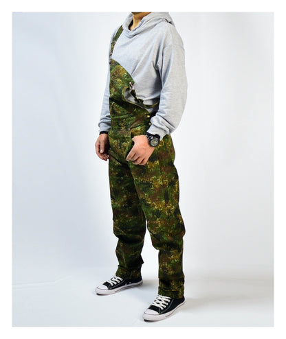 Overol Clasico en Jean - Militar Pixel