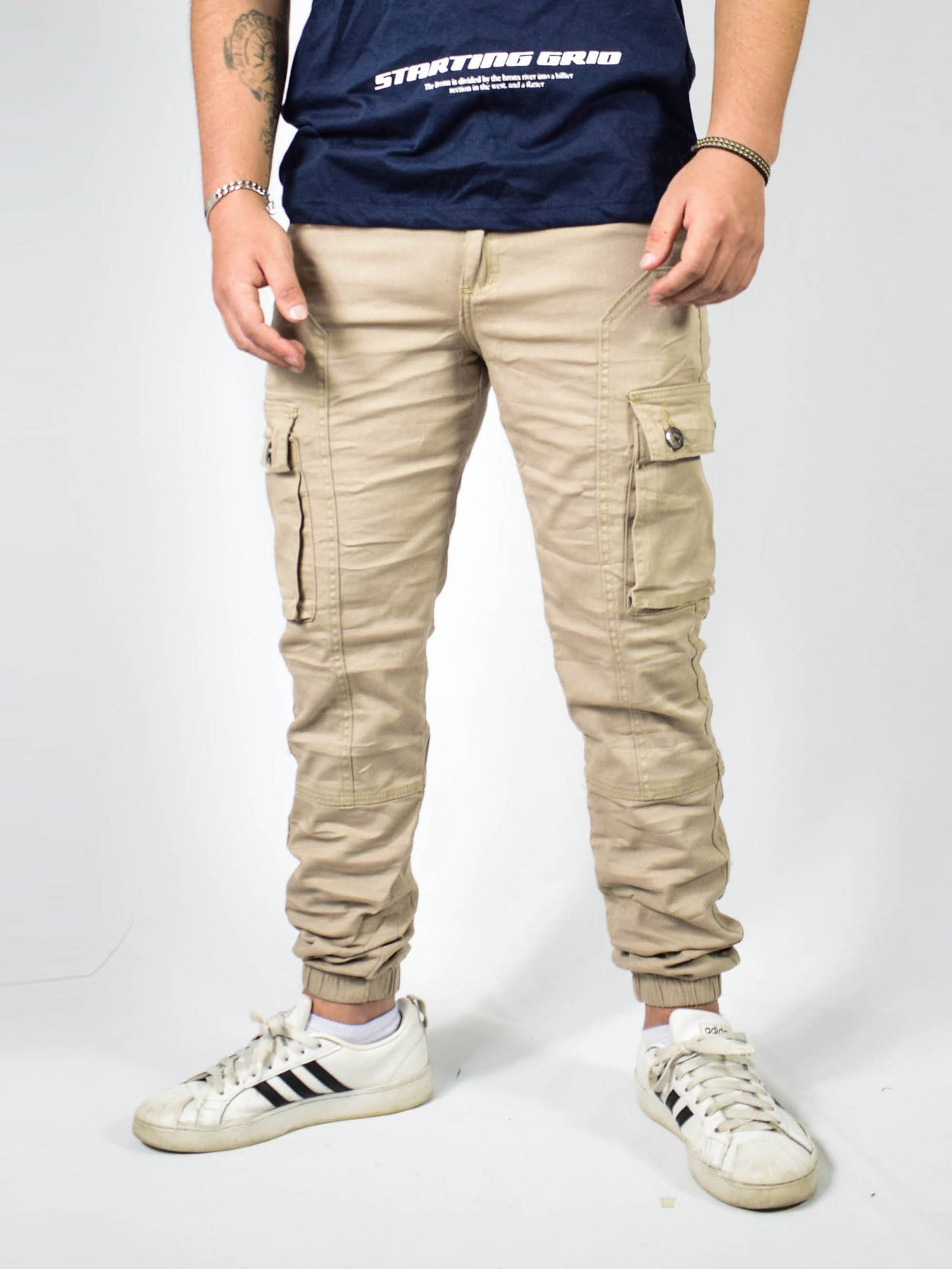 Pantalón camuflado Táctico  en Dril  - Beige